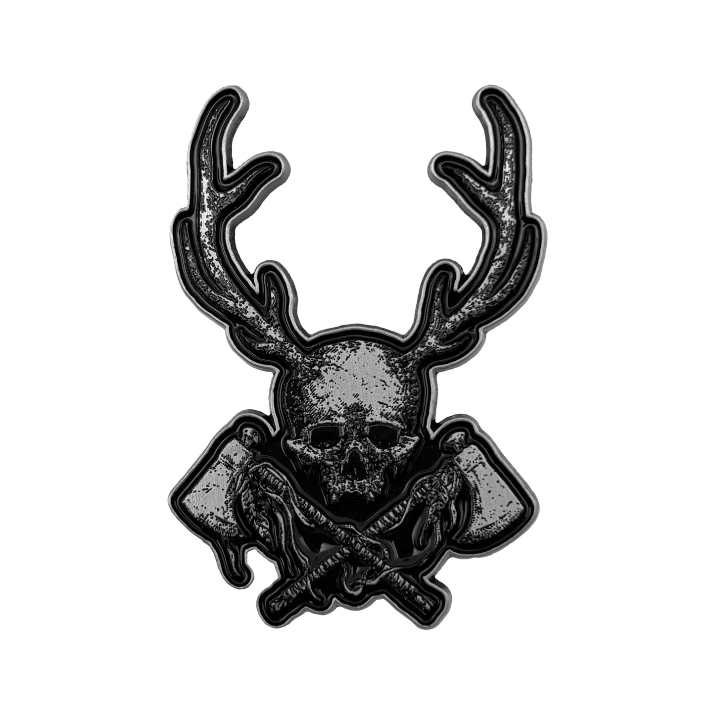 Enamel Pin: Tomahawk Skull