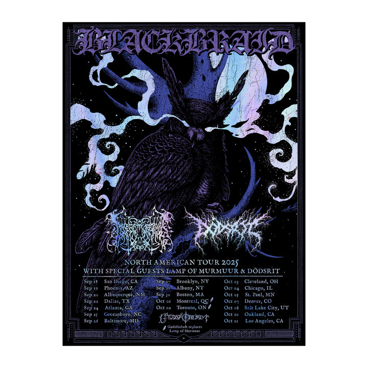 2025 HOLOGRAPHIC TOUR POSTER - LAST FEW