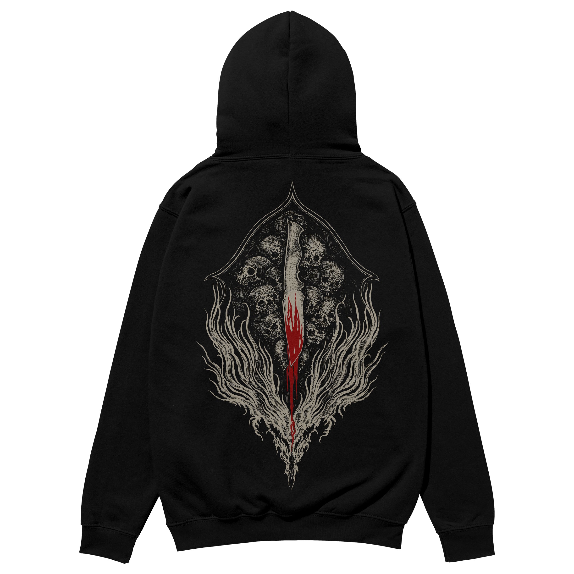 Blood Ritual Pullover Hoodie – Wolf Mountain Productions